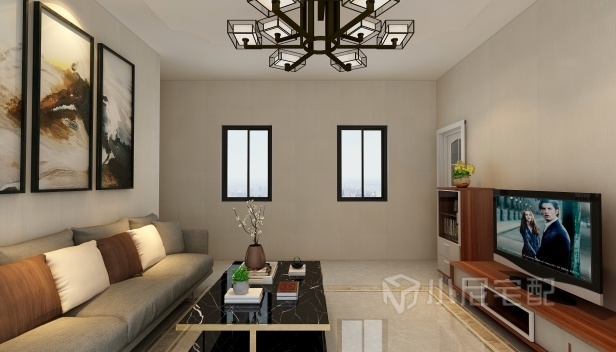 80㎡/两室一厅两卫/混搭 80㎡/两室一厅两卫/混搭