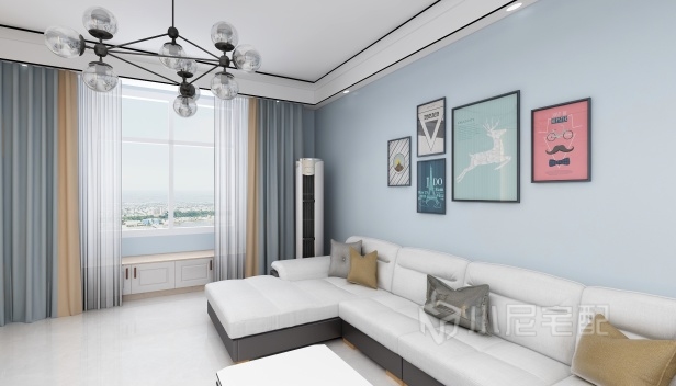 108㎡/三室两厅一卫/简约 108㎡/三室两厅一卫/简约