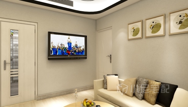 55㎡/两室一厅一卫/现代 55㎡/两室一厅一卫/现代