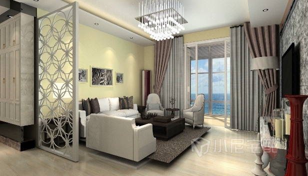 120㎡/三室一厅两卫/简约