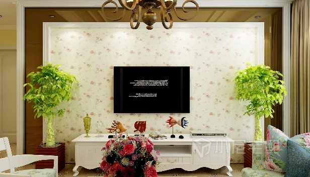 90.6㎡/三室两厅两卫/田园 90.6㎡/三室两厅两卫/田园