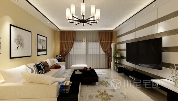 130㎡/三室两厅两卫/现代