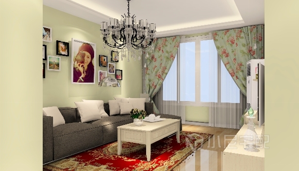 90㎡/两室两厅一卫/简约 90㎡/两室两厅一卫/简约