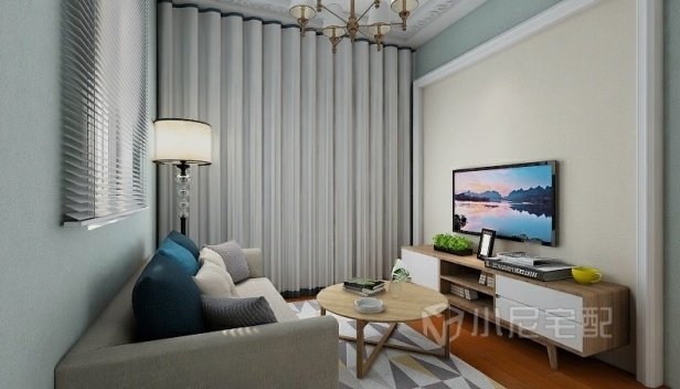 57㎡/一室两厅一卫/现代