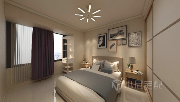 129㎡/三室两厅一卫/现代