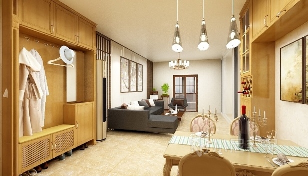 122㎡/三室两厅一卫/美式 122㎡/三室两厅一卫/美式