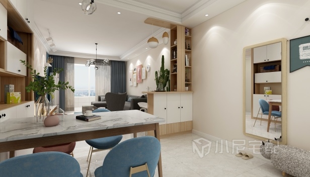 103㎡/两室两厅一卫/简约 103㎡/两室两厅一卫/简约