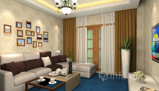 75㎡/两室两厅一卫/混搭