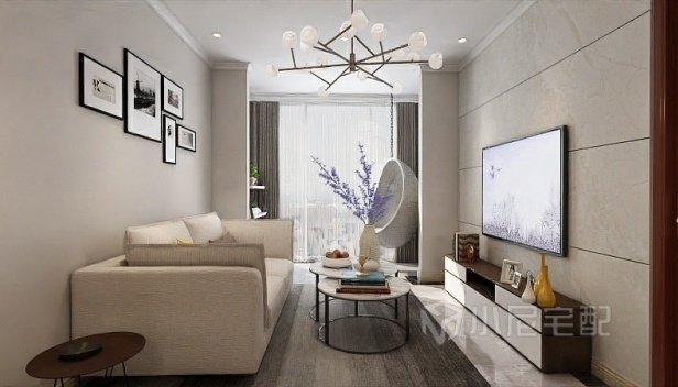 75㎡/两室一厅一卫/现代 75㎡/两室一厅一卫/现代