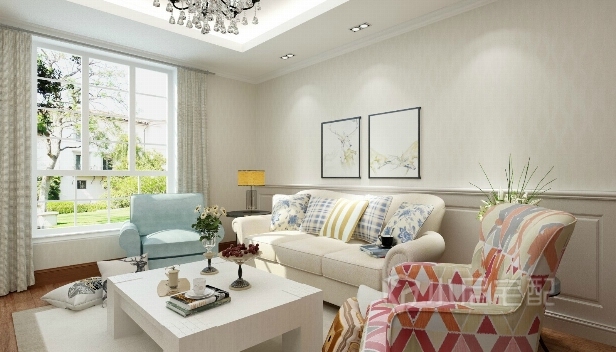 130㎡/三室一厅两卫/美式 130㎡/三室一厅两卫/美式