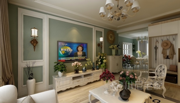 153㎡/三室两厅两卫/美式