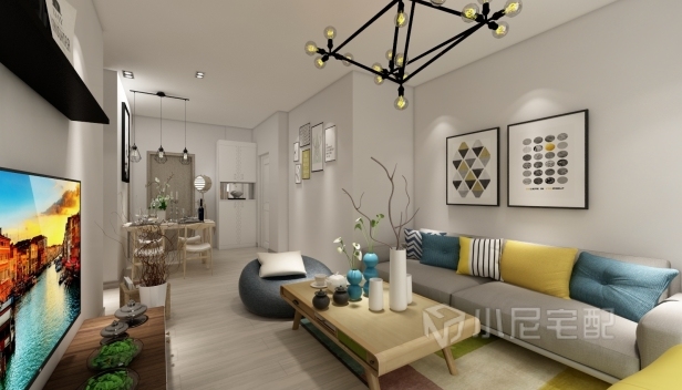 80㎡/两室一厅一卫/现代