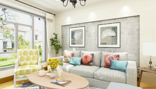 80㎡/两室一厅一卫/简约 80㎡/两室一厅一卫/简约