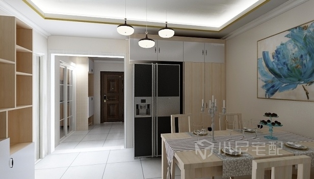 90㎡/两室一厅一卫/简约