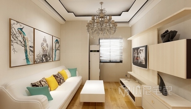 80㎡/两室一厅一卫/简约