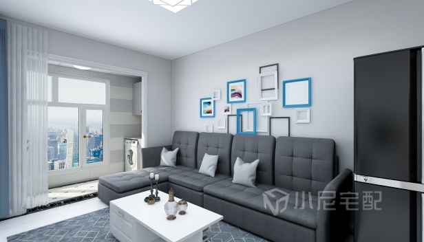 93㎡/两室两厅一卫/简约