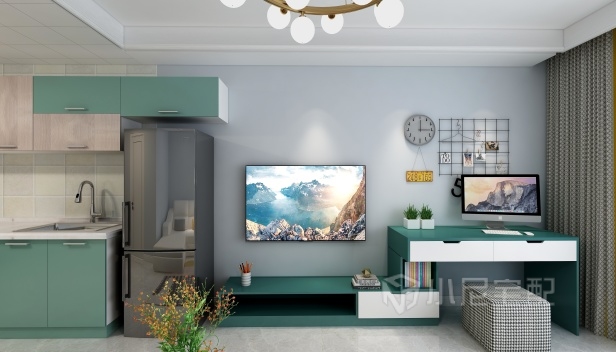 60㎡/一室一厅一卫/现代