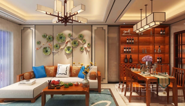 150㎡/三室两厅两卫/中式