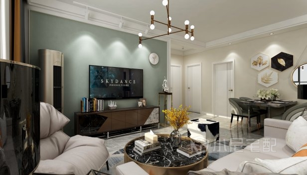 115㎡/三室两厅一卫/现代