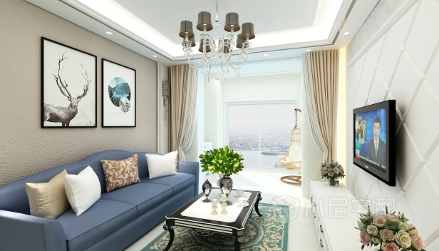 102㎡/两室一厅一卫/现代