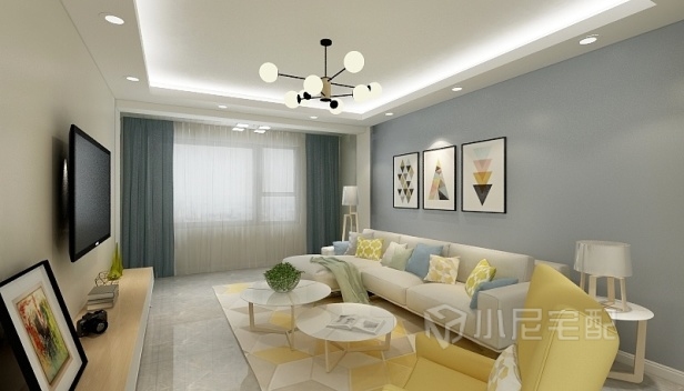 110㎡/两室一厅一卫/现代