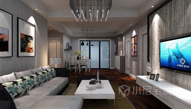 120㎡/三室两厅一卫/现代