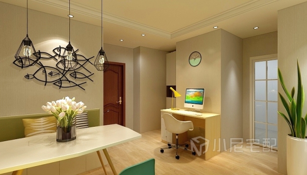 88㎡/两室一厅一卫/现代