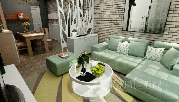 69.48㎡/两室两厅一卫/现代