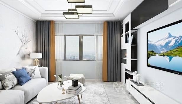 133㎡/三室两厅两卫/现代